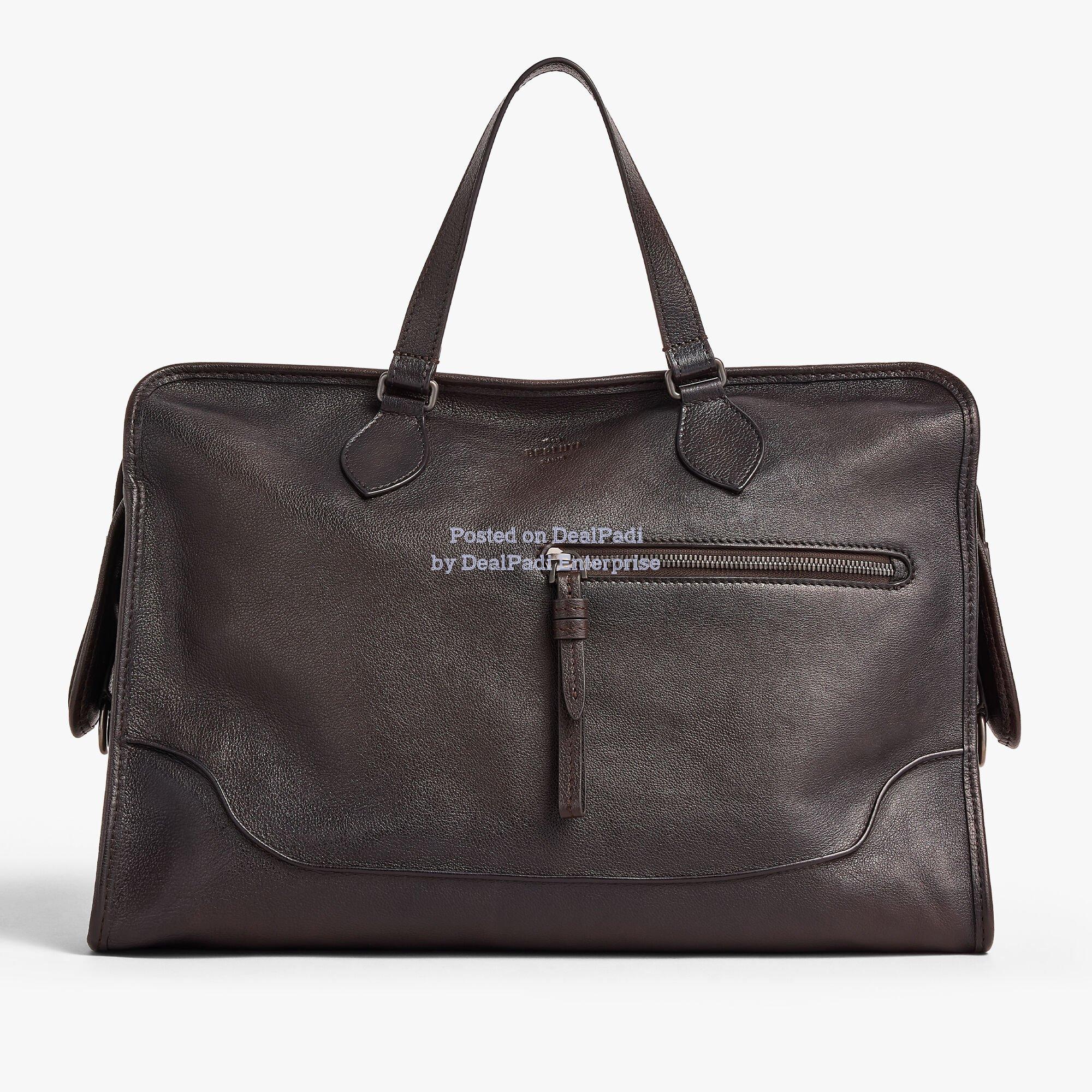 Un Jour Briefcase In Leather